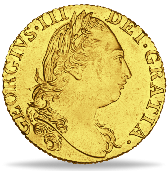Guinea George III - Münze Vorderseite