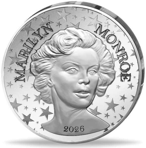 028010496 ^ 2026 ^ - ^ 20 ^ Coincard ^_10E_Marilyn_Monroe_Ag_In_Karte_VS