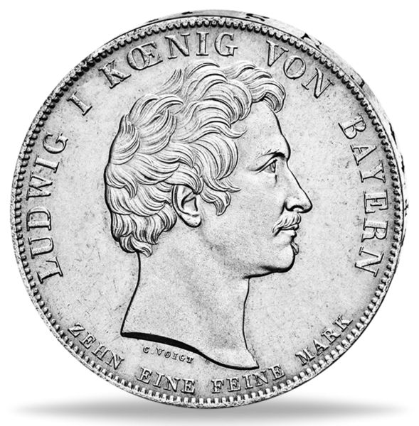 Taler Denkmal Max Joseph - Münze Vorderseite