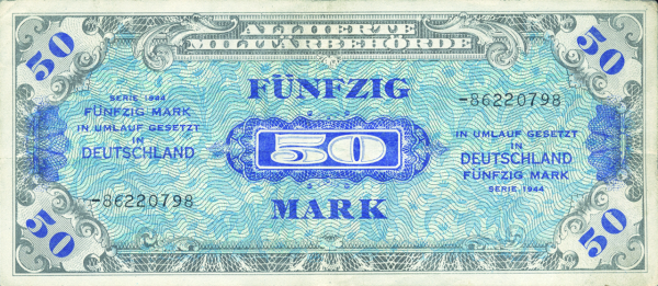 50 Mark Alliierte Militär - Banknoten