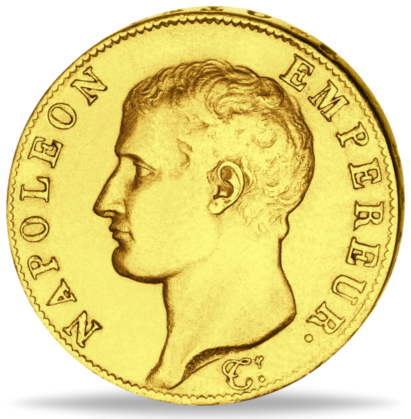 40 Francs Napoleon AN 13 - Vorderseite Münze