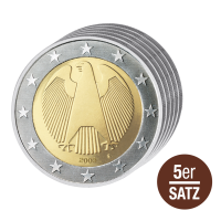 5 x 2 E Deutschland 2003 A-J - Satzbild 5 x 2 E Deutschland 2003 A-J - Satzbild