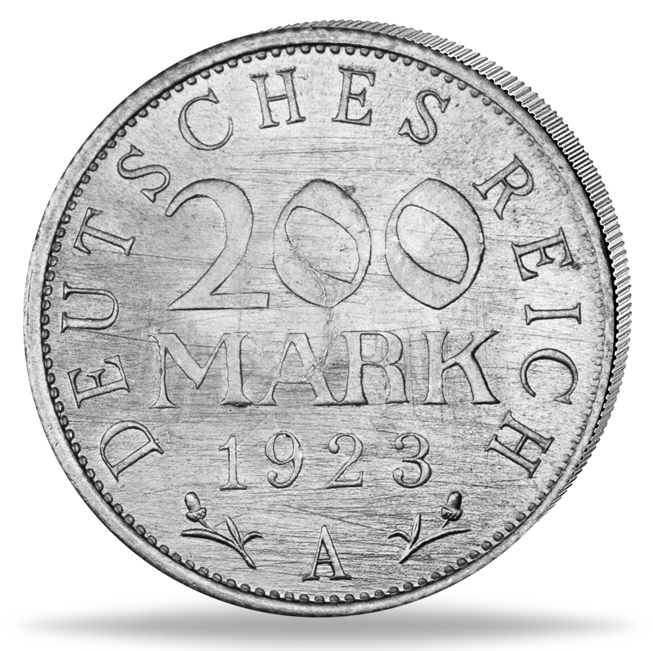 Weimarer Republik, 200 Mark Inflation mit Entwertung – A | Münzen ...