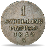 Königreich Preußen, 1 Schilling 1797-1840, König Friedrich Wilhelm III.