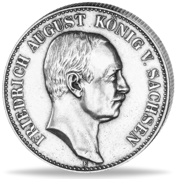 Sachsen, 2 Mark 1914 (J.134) Friedrich August III. (f.st) - Münze Vorderseite
