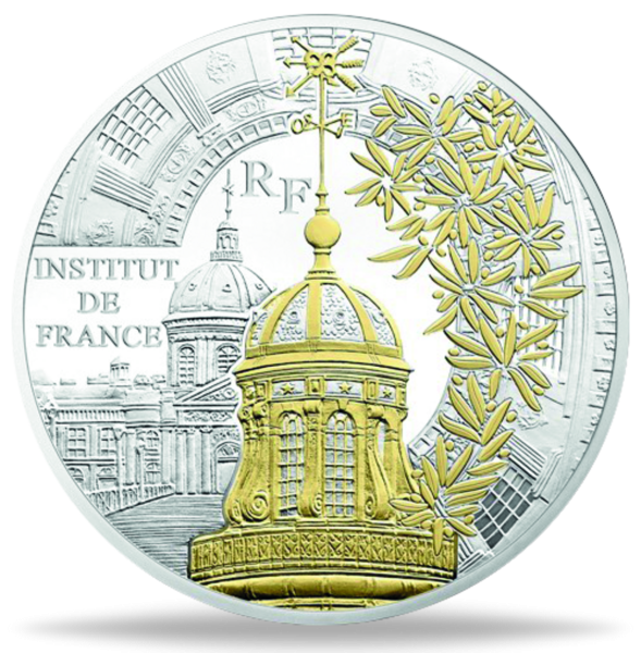 10 Euro Institut de France - Vorderseite Münze
