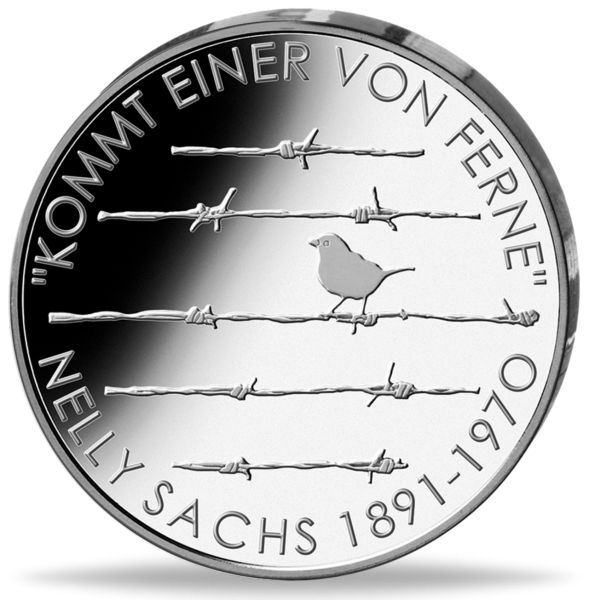 20 Euro Nelly Sachs - Polierte Platte - Münze Vorderseite