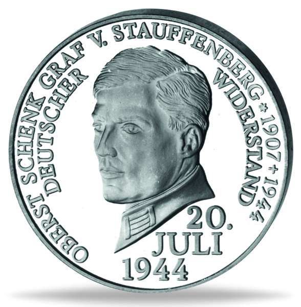 1944 Stauffenberg - Medaille Vorderseite
