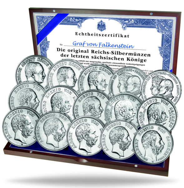 Das Reichs-Silber der Sächsischen Könige - Satzbild