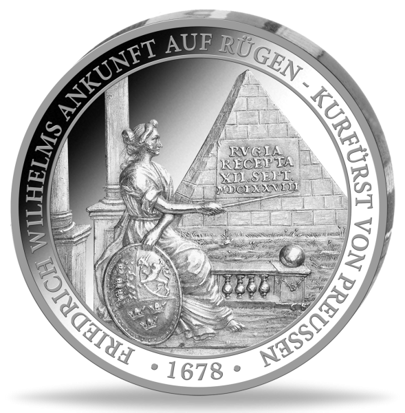 Gedenkprägung Rügen - Münze Vorderseite