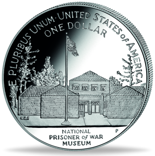 1 US-Dollar Kriegsgefangenen Museum - 1994 - Münze Vorderseite