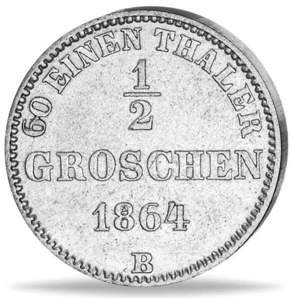 1/2 - 2 1/2 Groschen Stadt Oldenburg - Münze Vorderseite