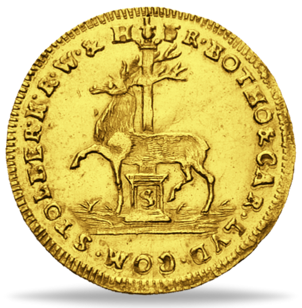 0.5 Dukat Karl Ludwig  - Vorderseite Münze