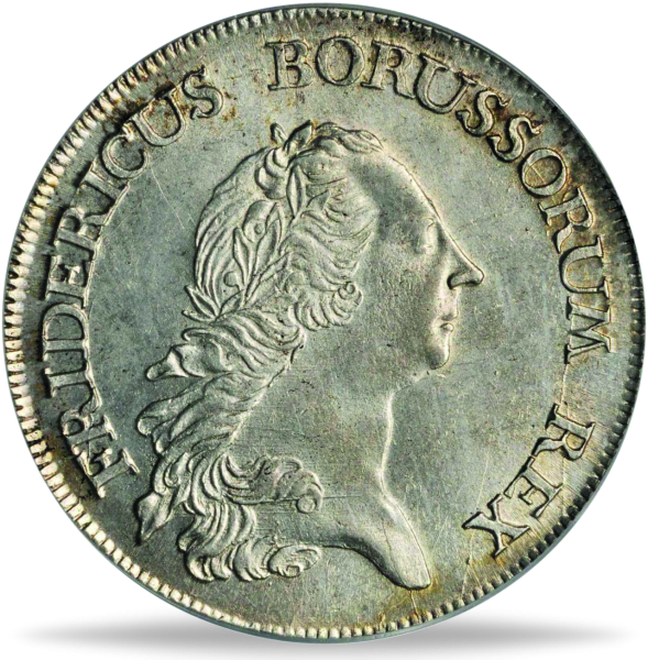 Preussen, Taler, König Friedrich II., 1764 - 1774 - Münze Vorderseite