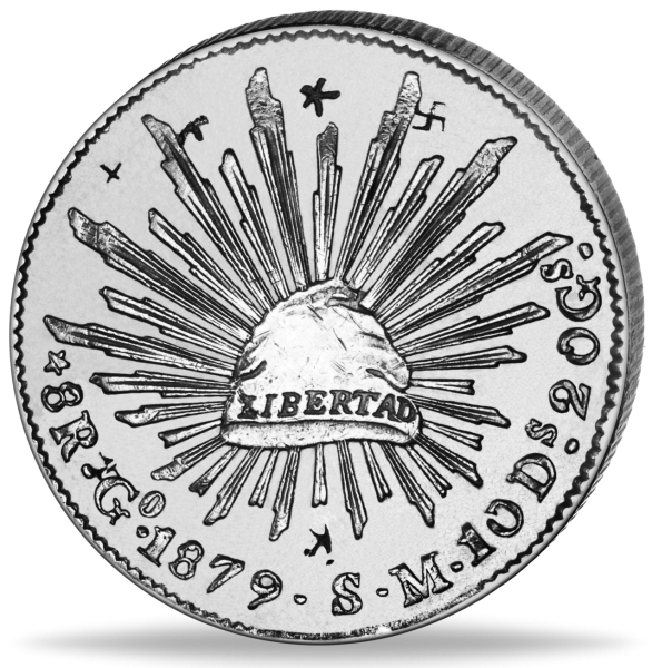 8 Reales Republik - Münze Vorderseite