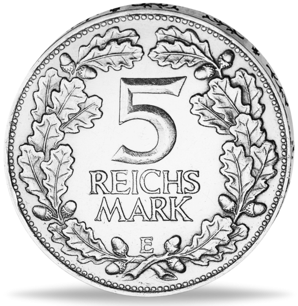 5 Reichsmark Rheinlande Jaeger 322 - Münze Vorderseite