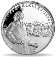 Dózsa-Aufstand 1514 - Gedenkprägung Vorderseite Dózsa-Aufstand 1514 - Gedenkprägung Vorderseite