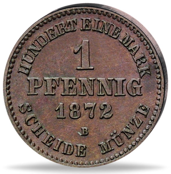 1 Pfennig Mecklenburg-Schwerin - Münze Vorderseite