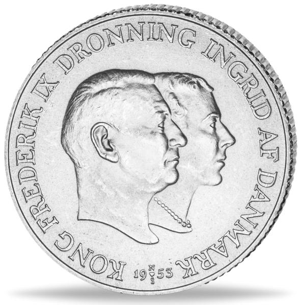 2 Dkr Grönland - Provinz Dänemarks - Münze Vorderseite