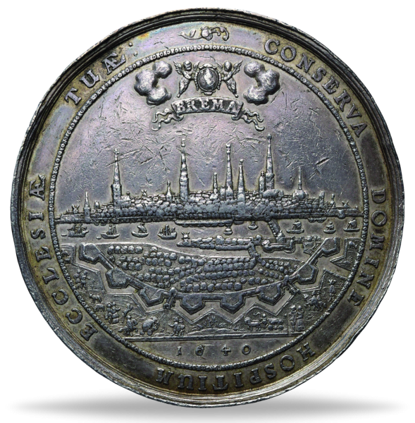 Bremen Rolands Doppeltaler 1640 Vorderseite