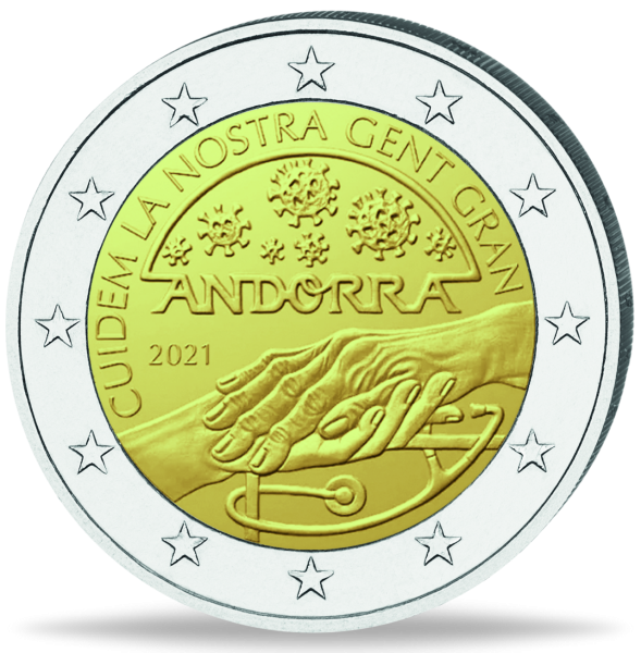 2 Euro Für unsere Senioren - Münze Vorderseite