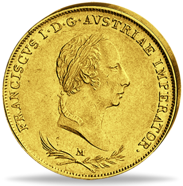 Habsburg Sovrano 1829 Mailand - Vorderseite Münze