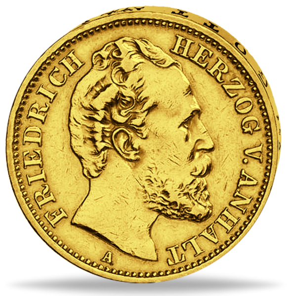 Herzog Friedrich I. - Vorderseite Münze