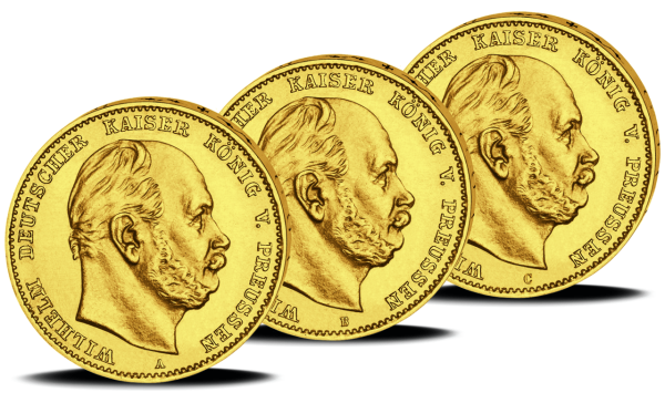 3x10 Mark Wilh. II. - Satzbild