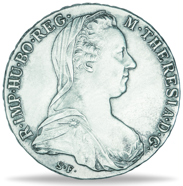 Maria-Theresien-Taler - Münze Vorderseite