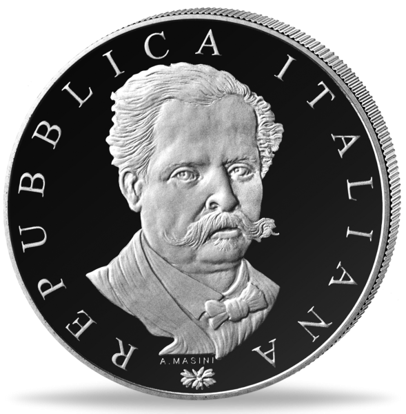 5 Euro Francesco De Sanctis - Vorderseite Münze