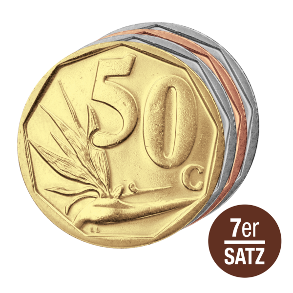 8,85 Rand Kursmünzensatz Südafrika - Satzbild