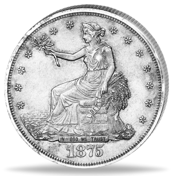 USA, Dollar 1877 S, KM 108 - Münze Vorderseite