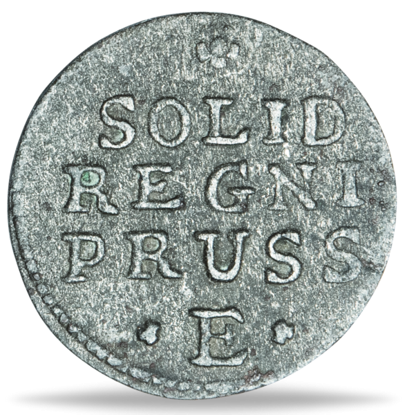 Ein Solidus Friedrich II - Vorderseite Münze
