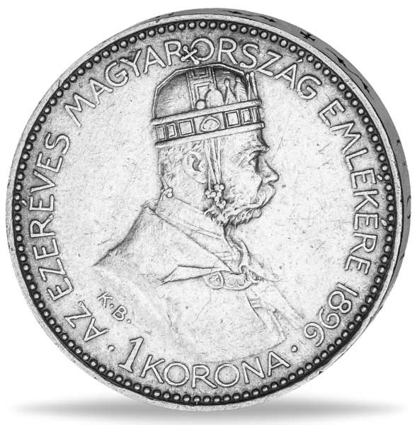 1 Korona Franz Joseph - Vorderseite Münze