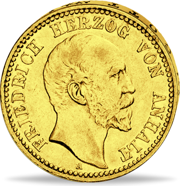 20 Mark 1901 Friedrich I. - Vorderseite Münze