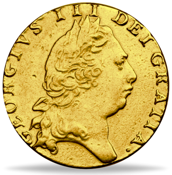 Großbritannien 1 Spade-Guinea „König Georg III.“ - Gold  - Münze Vorderseite