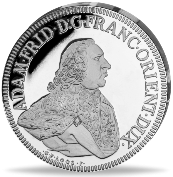 BRD, Herzogtaler Bistum Würzburg (Replik) - Silber - Vorderseite