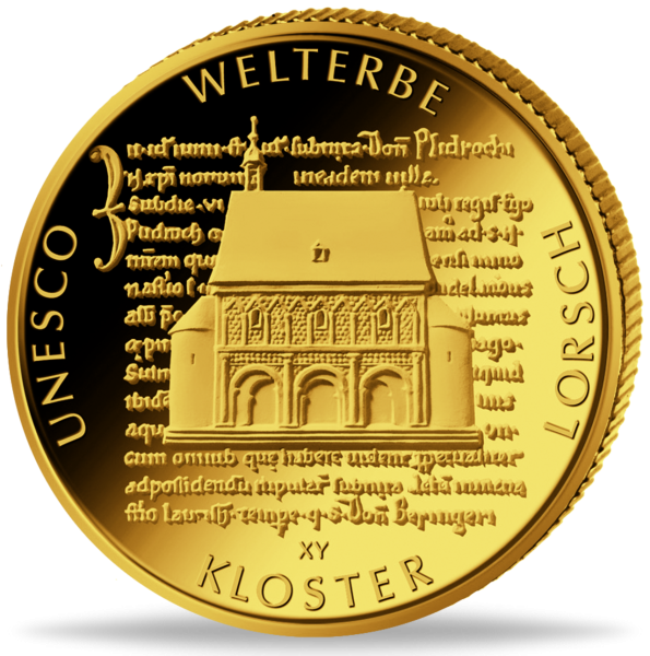 100 Goldeuro Kloster Lorsch - Münze Vorderseite