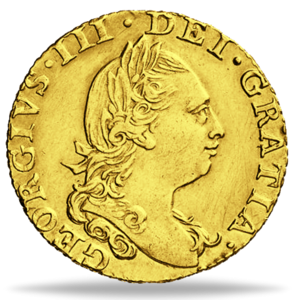 1/2 Guinea Georg III. 1787 - 1800 - Münze Vorderseite