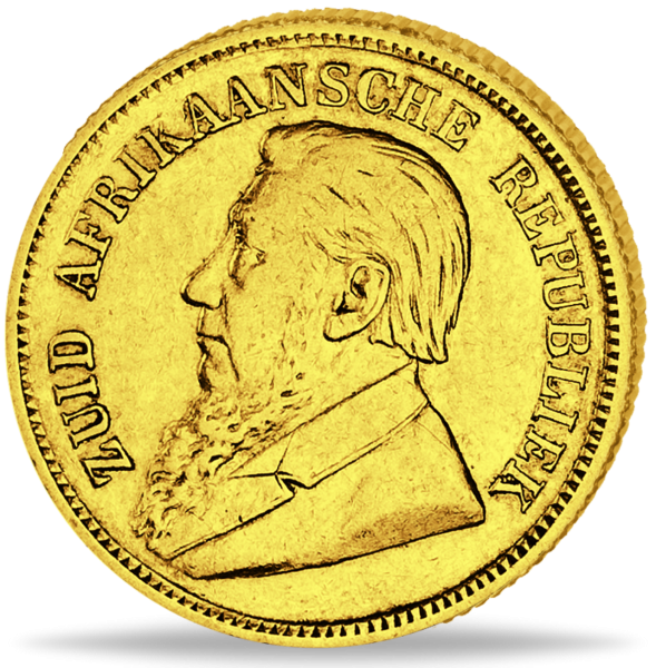 1/2 Pfund Ohm Krüger 1892-97 - Vorderseite Münze