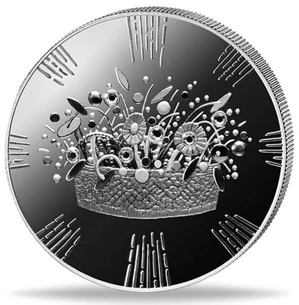 Lettland, 5 Euro Brautkrone, 2026, PP - Münze Vorderseite