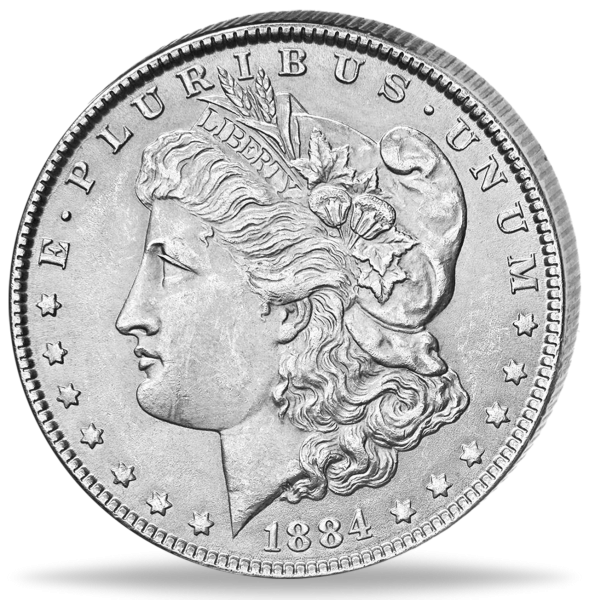 1 Dollar Morgan 1878-1921 - Münze Vorderseite