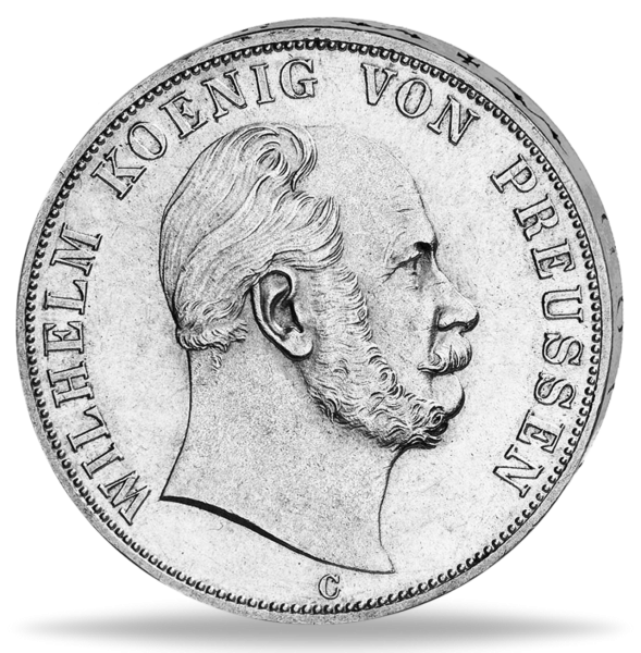 Vereinsdoppelt.Wilh.I 1767 - Münze Vorderseite