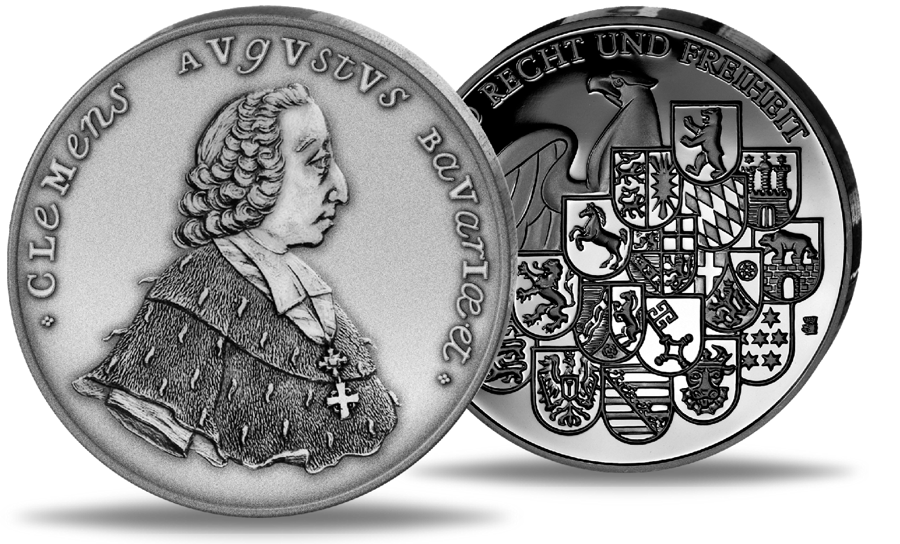 Bundesrepublik Deutschland, Gedenkprägung „Kurfürst Clemens August von
