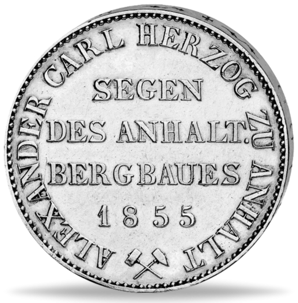 Alexander Carl - Vorderseite Münze