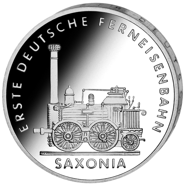 1988 5 Mark Saxonia - Vorderseite Münze