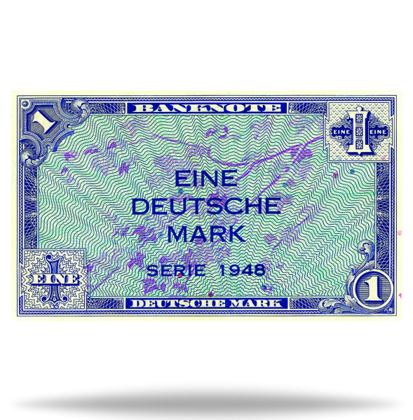 1 DM Banknote 1948 Bank deutscher Länder - Vorderseite