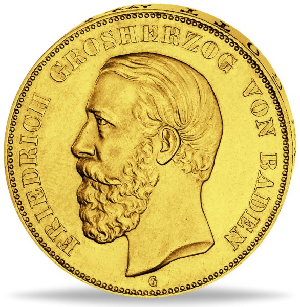 20 Mark Friedrich I. - Vorderseite Münze