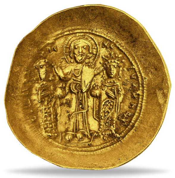 Histamenon Kaiser Romanos IV. - Münze Vorderseite