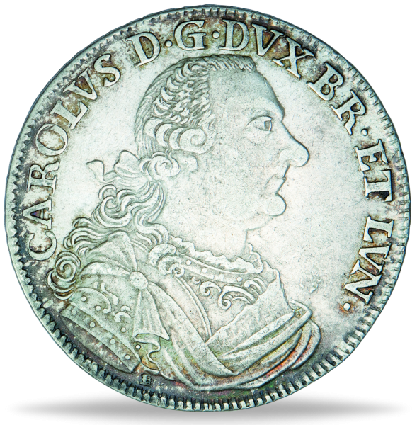 2/3 Taler Sachsenross - Münze Vorderseite